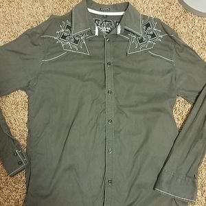Roar button up shirt